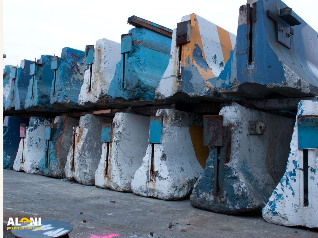 מחסום ניו גרזי בטון